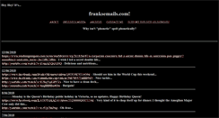 Desktop Screenshot of franksemails.com